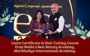 Learn Certificate in Hair Cutting Course from Noida's Best Beauty Academy, Meribindiya International Academy.